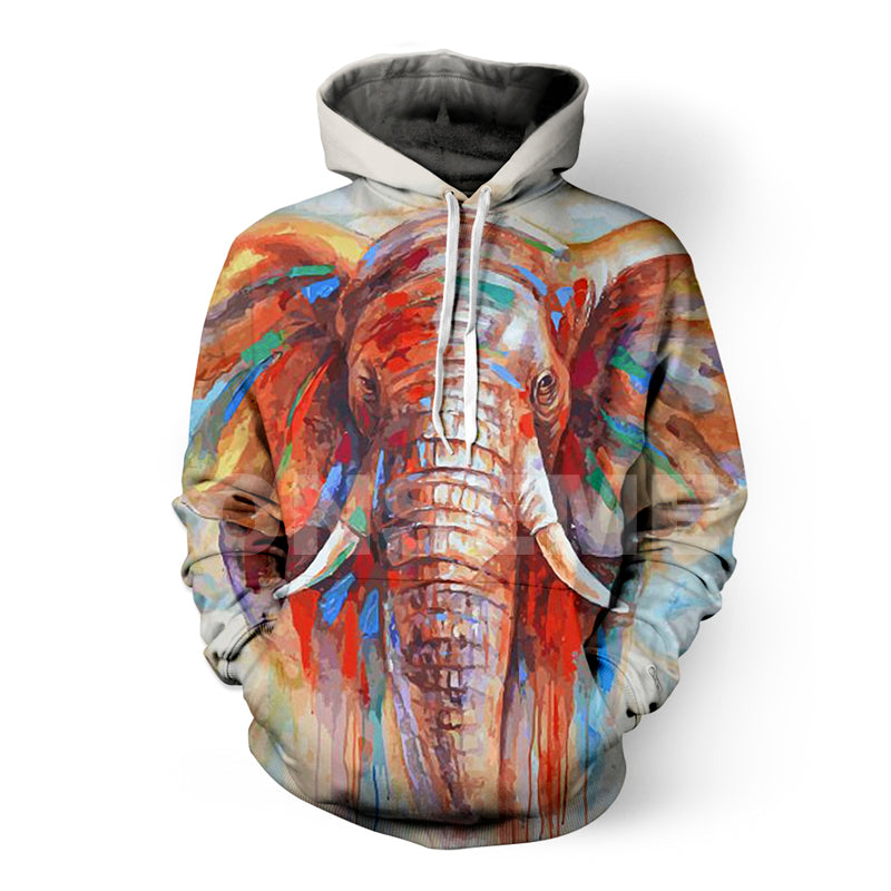 Elephant Art Hoodie - The Hoodie Store