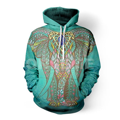 Elephant Art Hoodie - The Hoodie Store