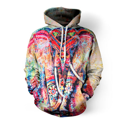 Elephant Art Hoodie - The Hoodie Store