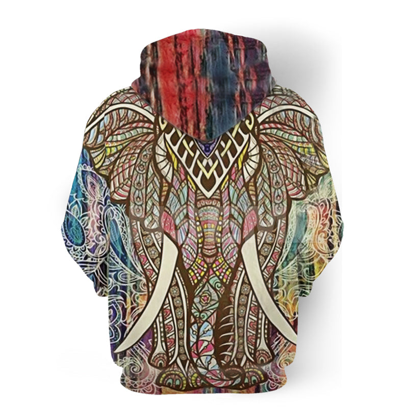 Elephant Art Hoodie - The Hoodie Store