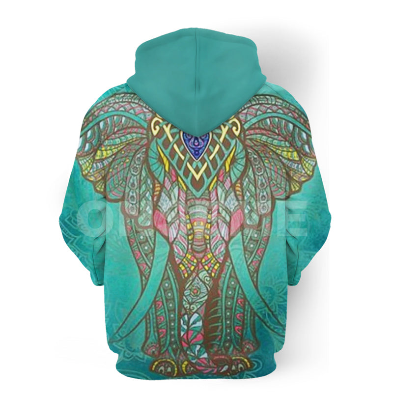 Elephant Art Hoodie - The Hoodie Store