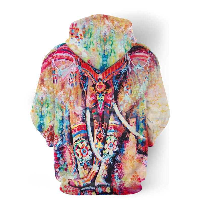 Elephant Art Hoodie - The Hoodie Store