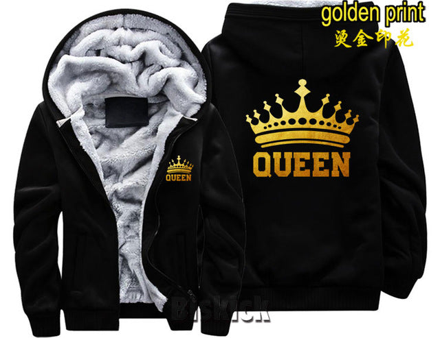 Grey Camouflage King Zipper Hoodie - The Hoodie Store
