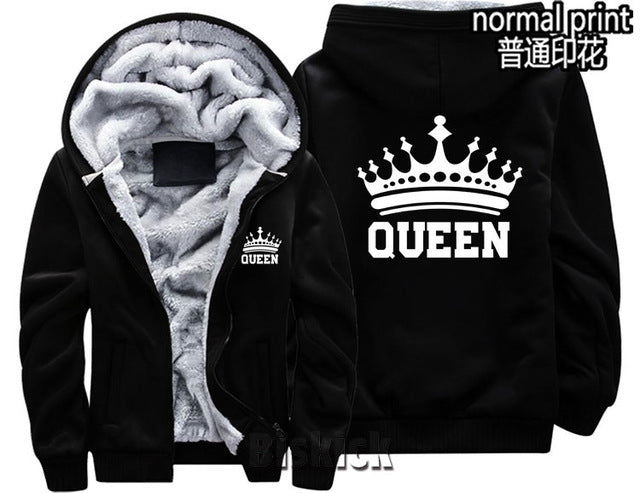 Grey Camouflage King Zipper Hoodie - The Hoodie Store