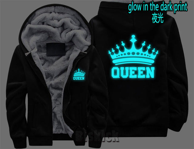 Grey Camouflage King Zipper Hoodie - The Hoodie Store