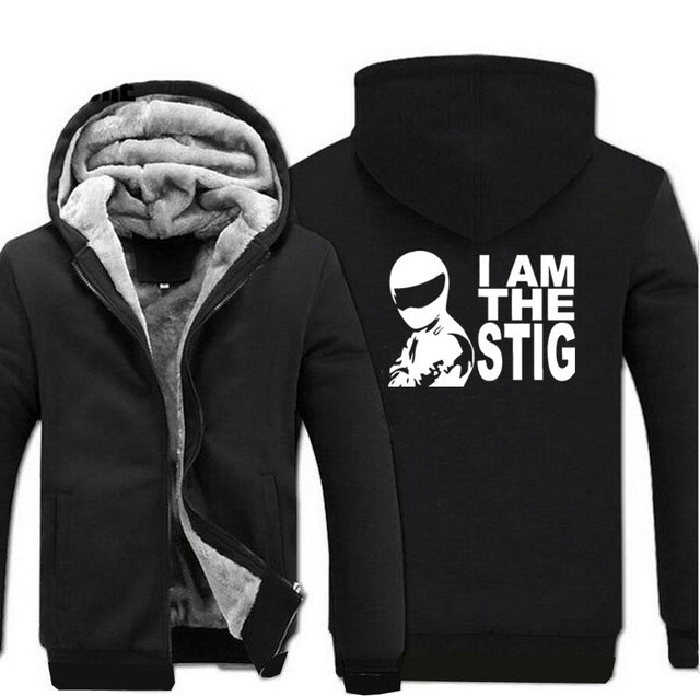 Black and Grey Zipper Hoodie - The Hoodie Store
