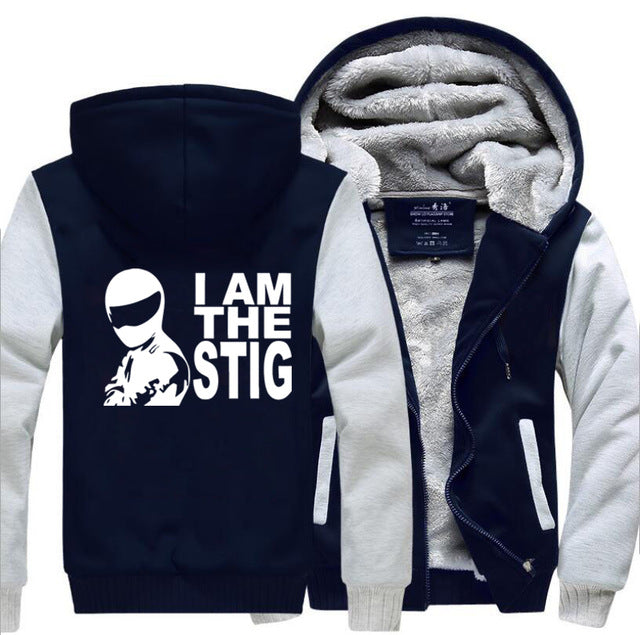 Black and Grey Zipper Hoodie - The Hoodie Store