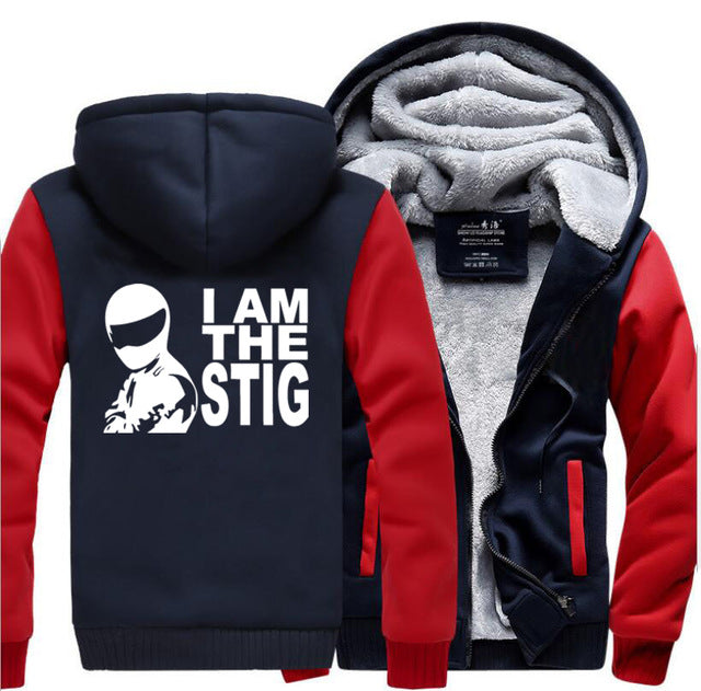 Black and Grey Zipper Hoodie - The Hoodie Store