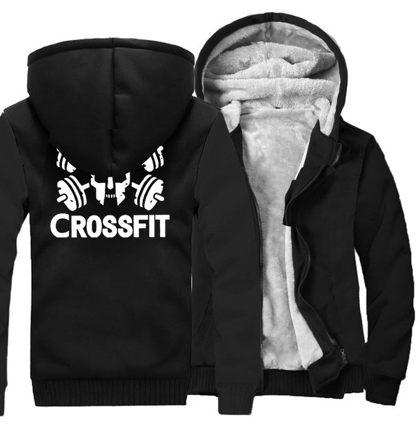 Crossfit Zipper Hoodie - The Hoodie Store