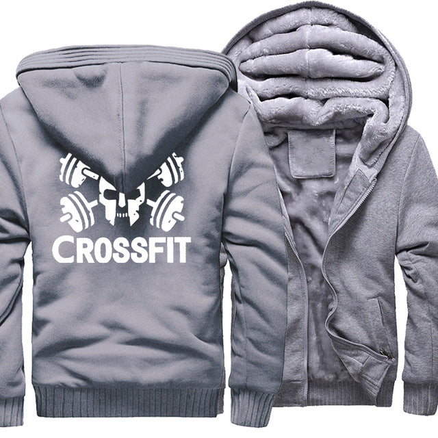 Crossfit Zipper Hoodie - The Hoodie Store