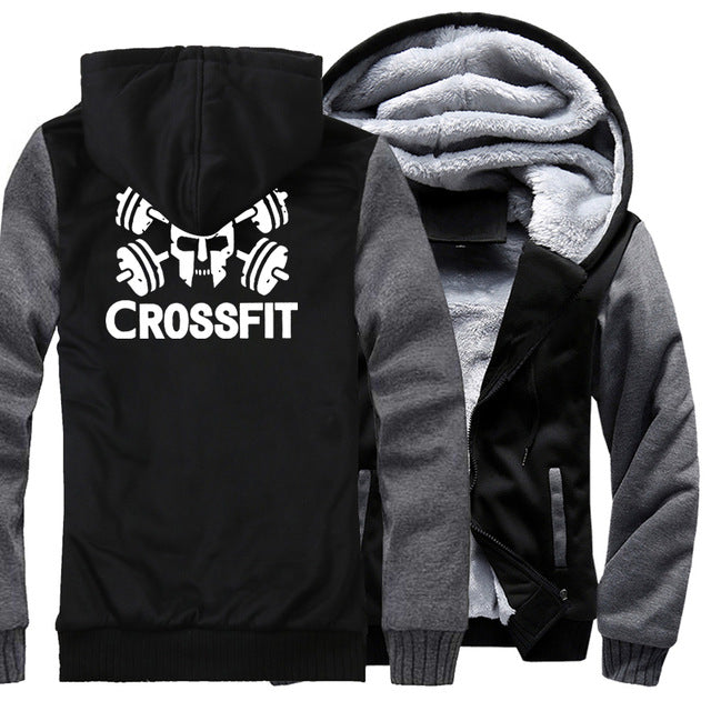 Crossfit Zipper Hoodie - The Hoodie Store