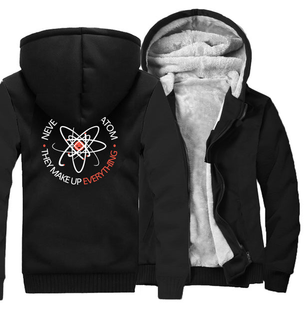 Atom Zipper Fleece Hoodie - The Hoodie Store