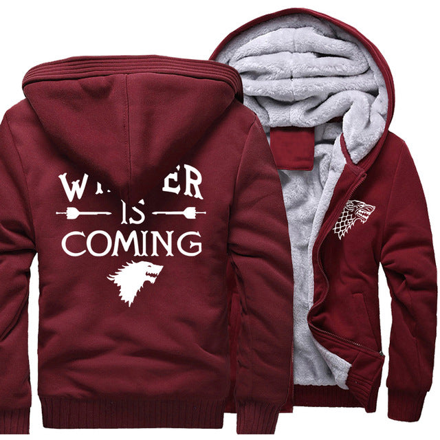 Winter Is Coming Fleece Hoodie - The Hoodie Store