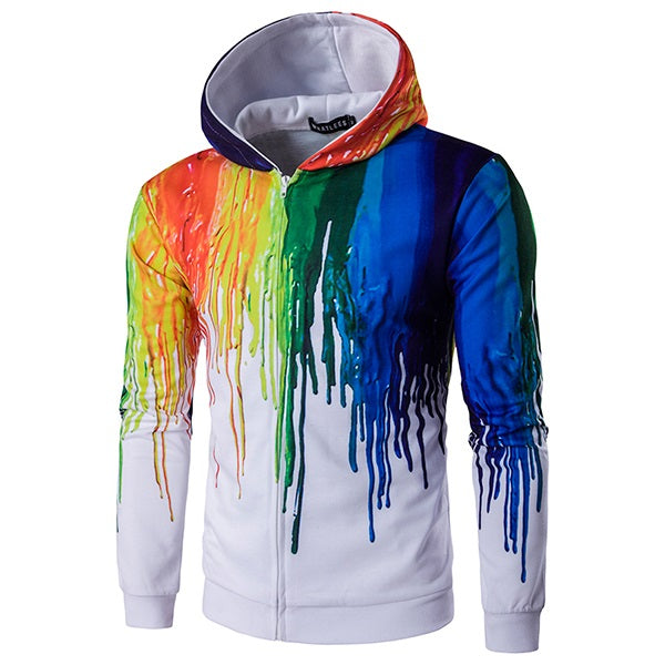 Multi-Colour Paint Variation Hoodie - The Hoodie Store