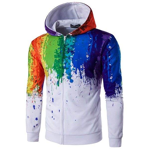 Multi-Colour Paint Variation Hoodie - The Hoodie Store