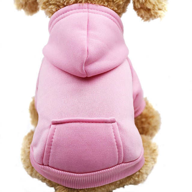 XS-2XL Pet Dog Soft Fleece HoodieS - The Hoodie Store
