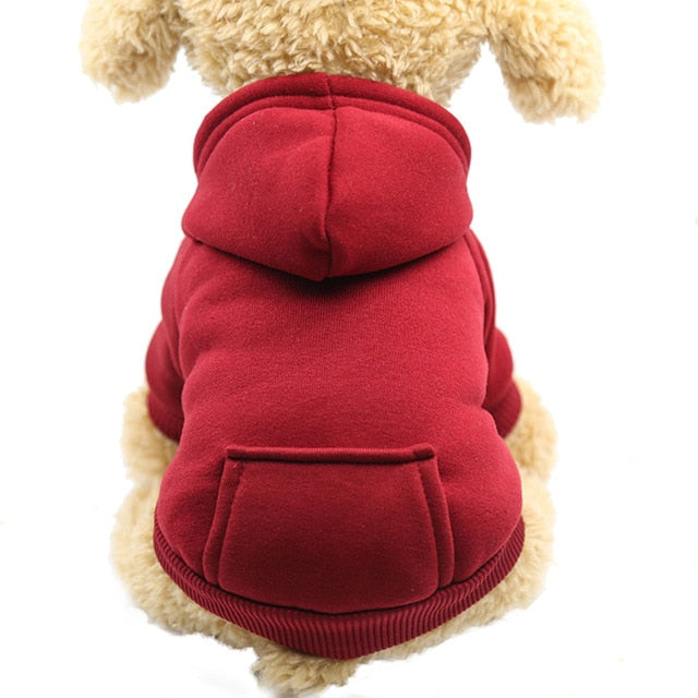 XS-2XL Pet Dog Soft Fleece HoodieS - The Hoodie Store