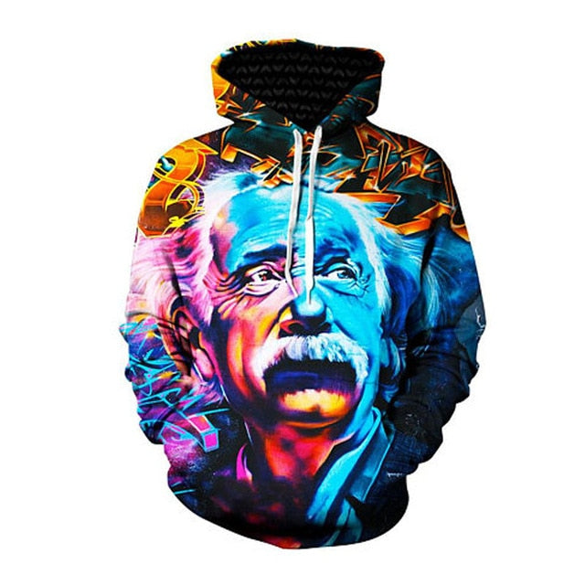 Geometric Abstract 3D Printed Hoodie - The Hoodie Store