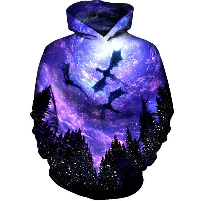 Geometric Abstract 3D Printed Hoodie - The Hoodie Store