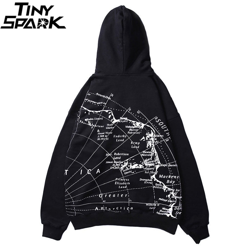 World Map - Hip Hop Hoodie - The Hoodie Store