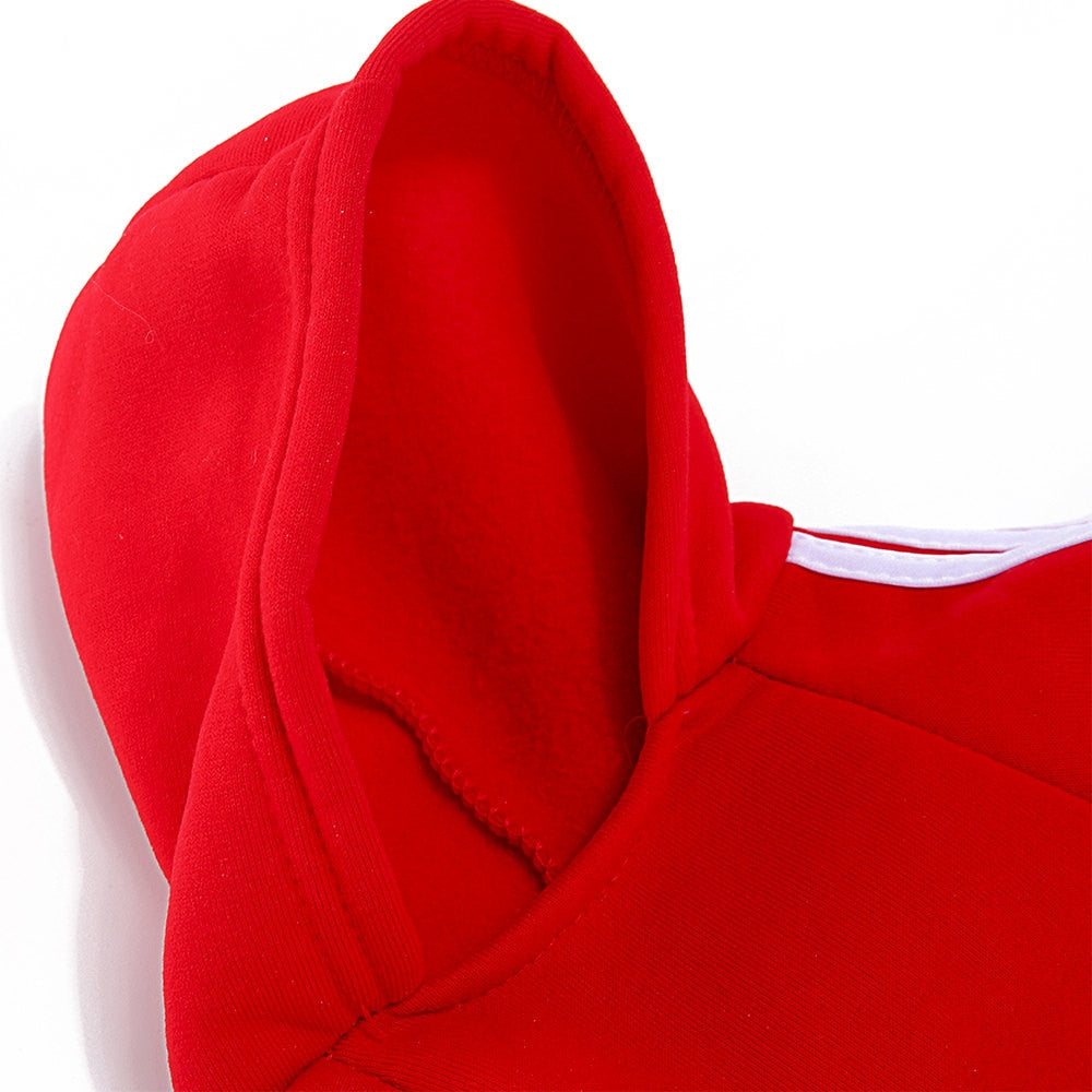 Fast Shipping Cool Red Dog Hoodie