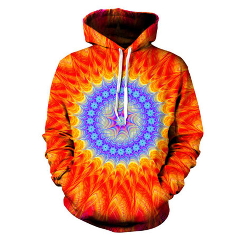 Geometric Abstract 3D Printed Hoodie - The Hoodie Store