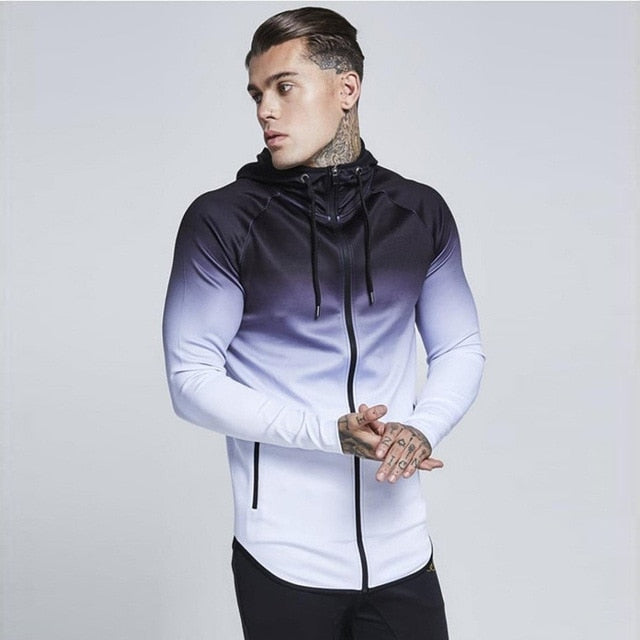 Mens Gradiant Winter Hoodie - The Hoodie Store