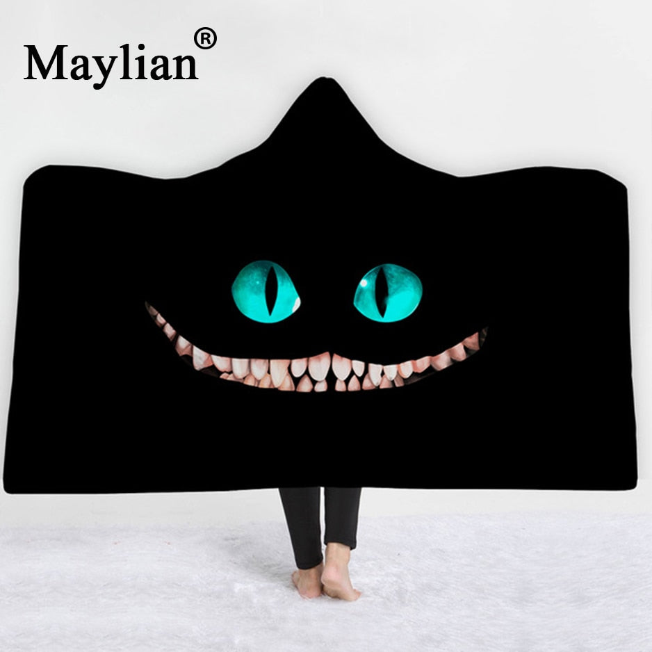 3D Animal monster Hooded Blanket - The Hoodie Store