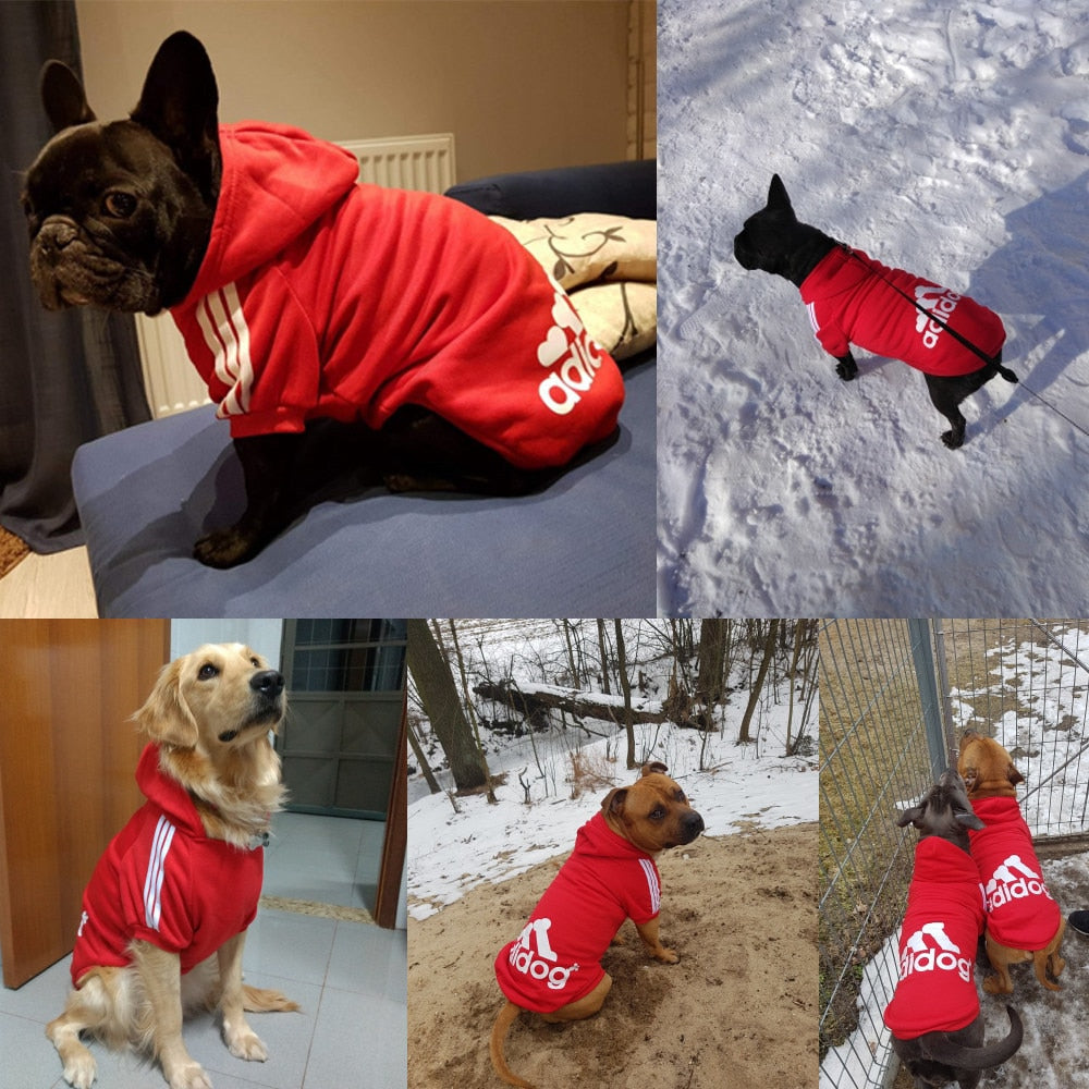 Clothes For Large Dogs Hoodies (Bulldogs) - The Hoodie Store