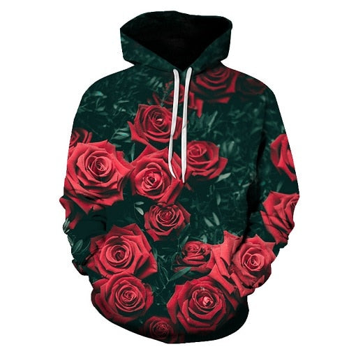 Latest 3D Flower Themed Hoodies - The Hoodie Store