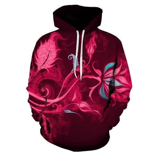 Latest 3D Flower Themed Hoodies - The Hoodie Store