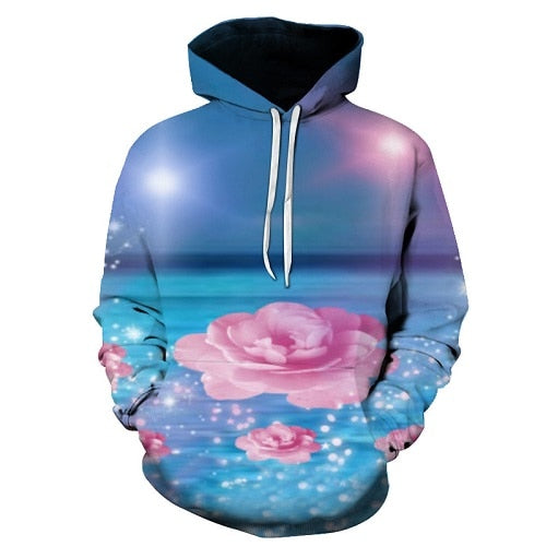 Latest 3D Flower Themed Hoodies - The Hoodie Store