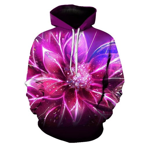 Latest 3D Flower Themed Hoodies - The Hoodie Store