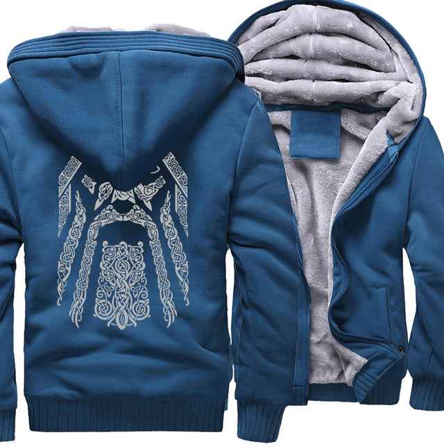Oden Vikings Printed Hoodie - The Hoodie Store