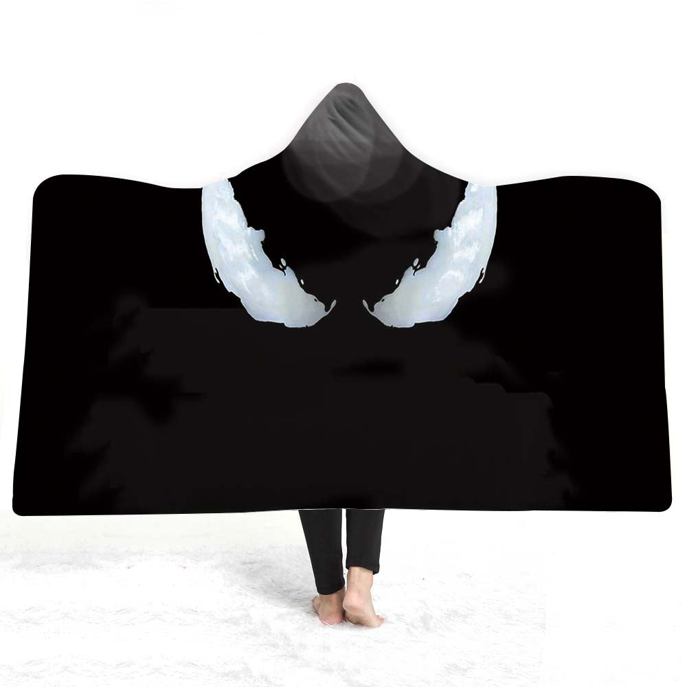 3D ivory Hooded Blanket - The Hoodie Store