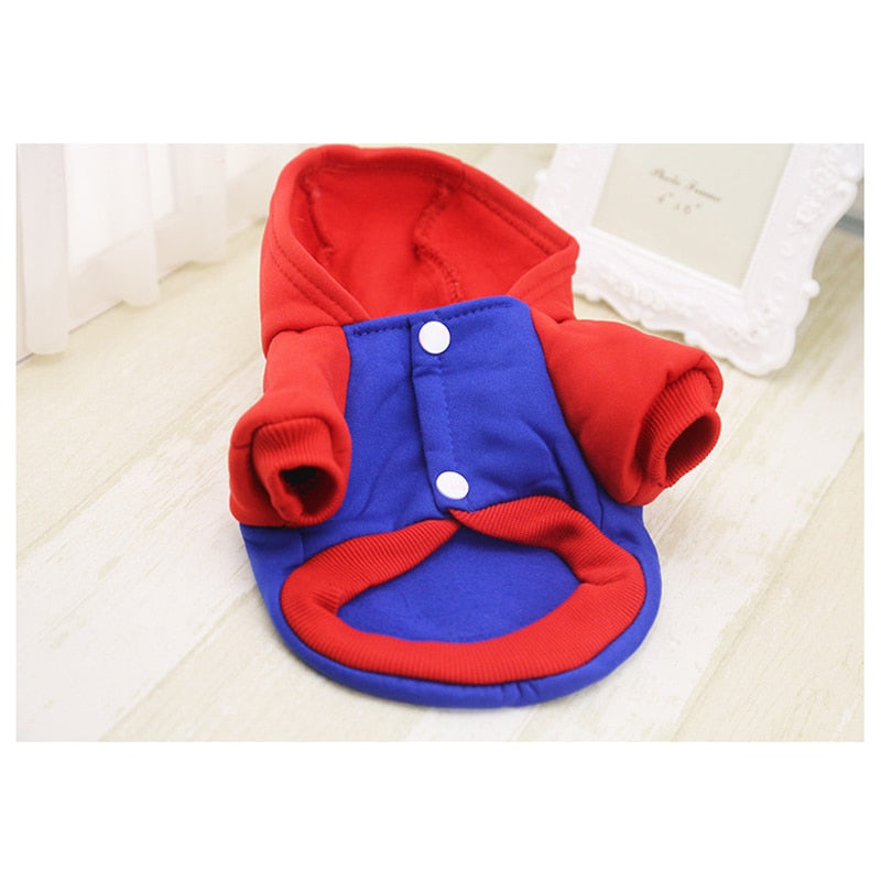 Superhero Logo Printed Dog's War Hoodies - The Hoodie Store