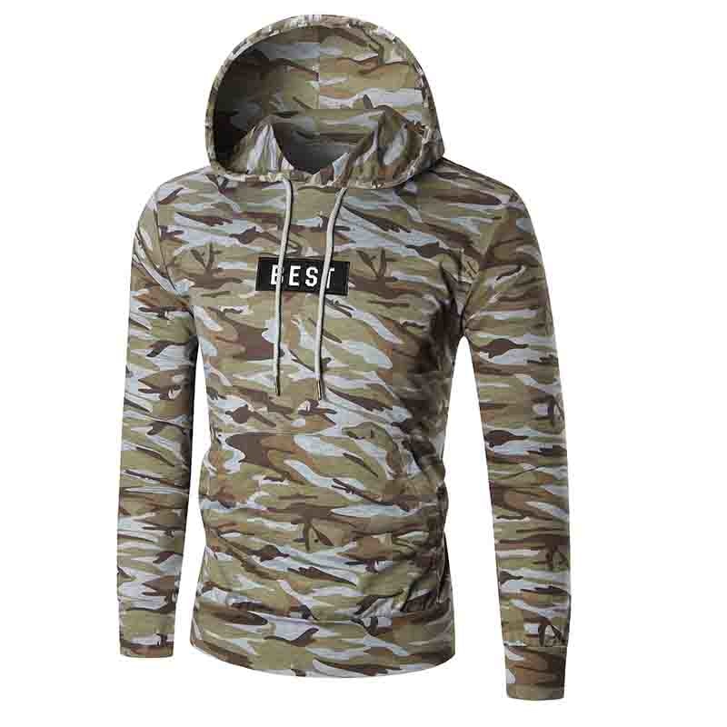 Winter Camoflage Casual Hoodie - The Hoodie Store