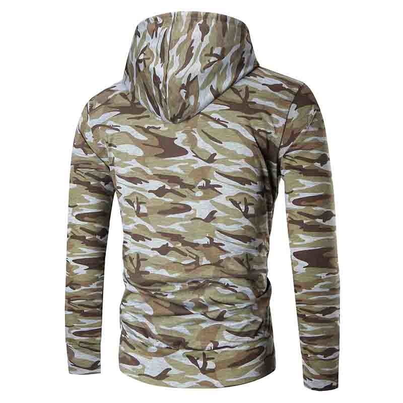 Winter Camoflage Casual Hoodie - The Hoodie Store