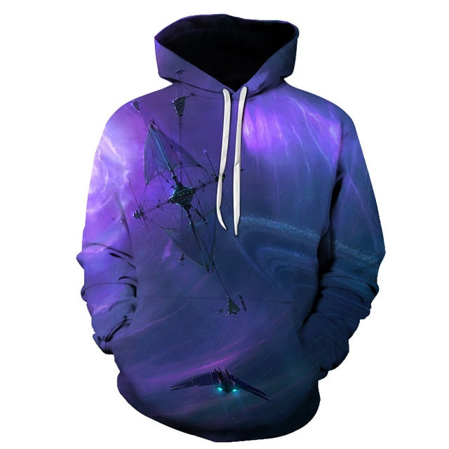 Geometric Hoodies 3D Man Streetwear - The Hoodie Store