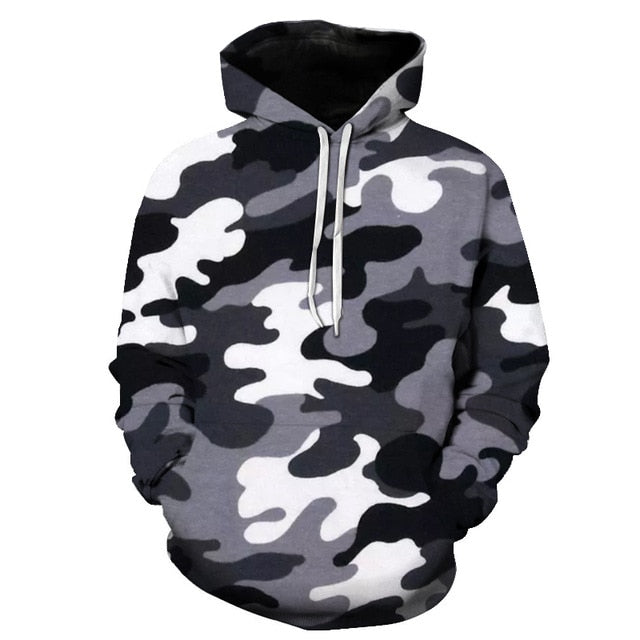 Geometric Hoodies 3D Man Streetwear - The Hoodie Store