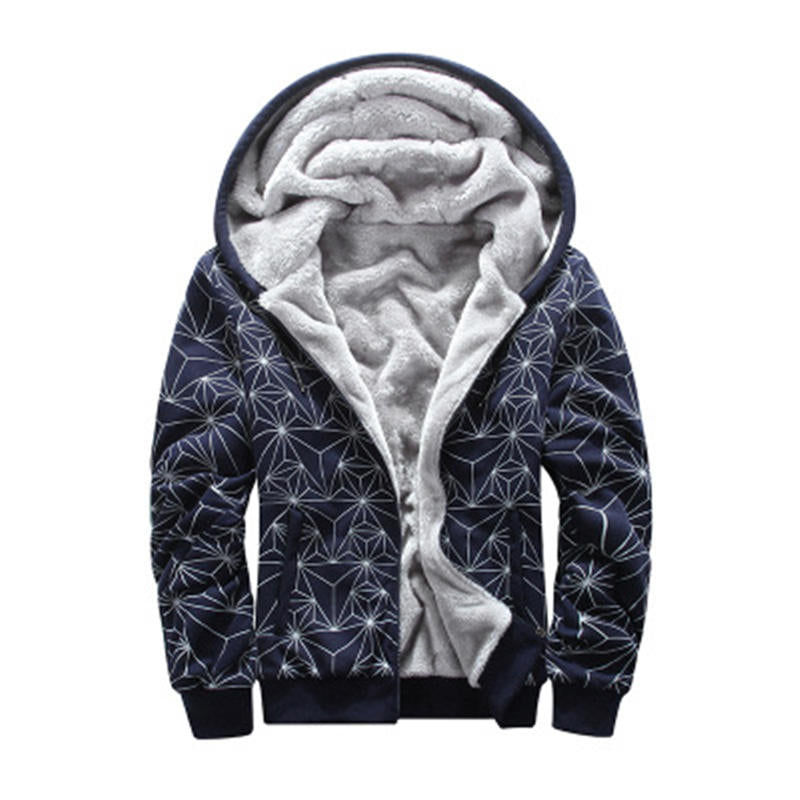 Winter Hoodies Mens Inner Fleece Plus Size 8XL Tracksuits - The Hoodie Store