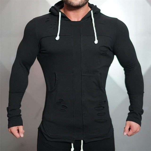 Autumn Newest Fitness Men Gyms Hoodie - The Hoodie Store