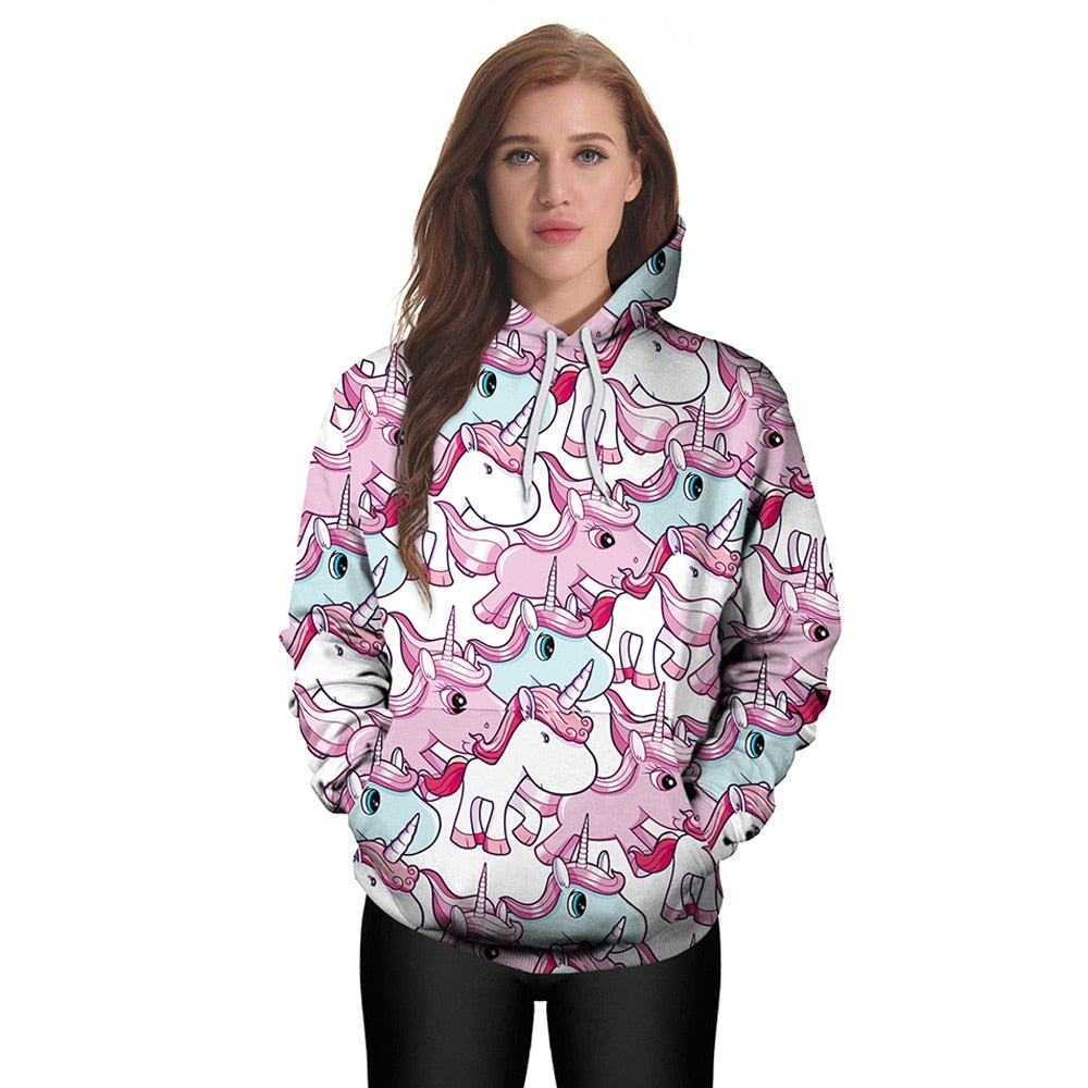 Women's Unicorn Hoodie - The Hoodie Store