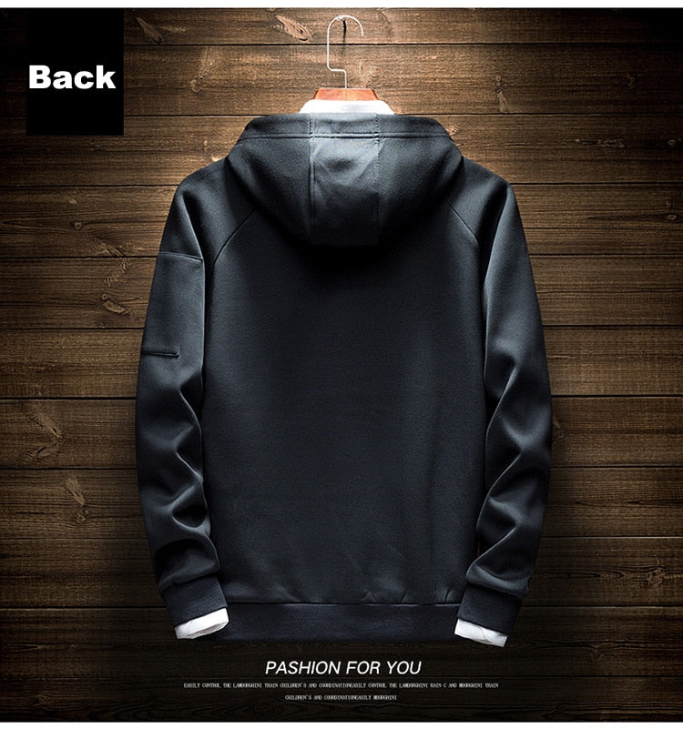 DIMUSI Fashion Mens Slim Hoodies - The Hoodie Store