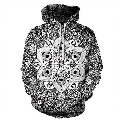 Harajuku Print Pullover Hoodies - The Hoodie Store