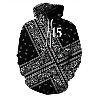 Harajuku Print Pullover Hoodies - The Hoodie Store