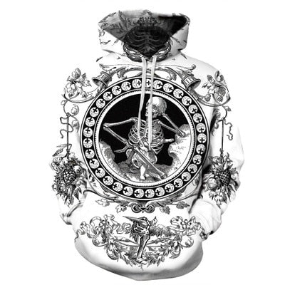 Harajuku Print Pullover Hoodies - The Hoodie Store