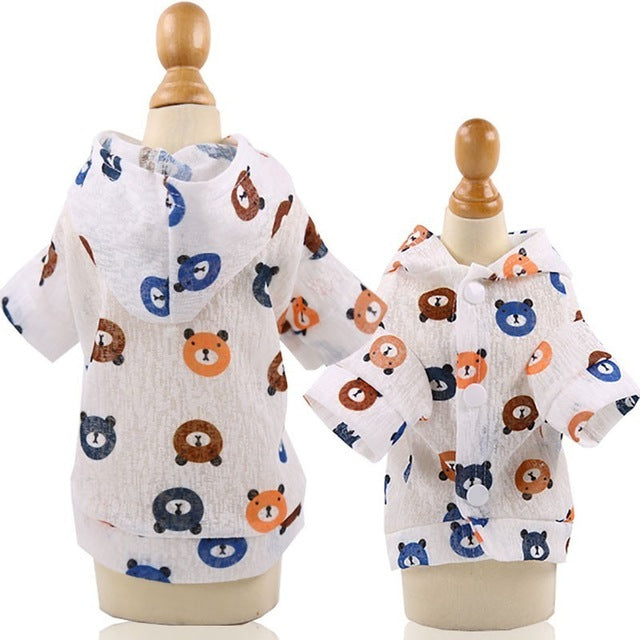 Summer Sun Protection Dog Clothe Hoodies - The Hoodie Store