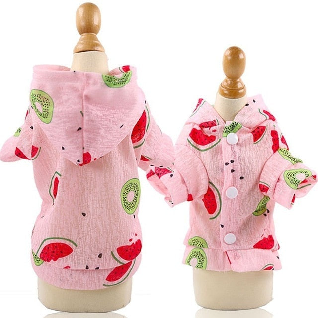 Summer Sun Protection Dog Clothe Hoodies - The Hoodie Store
