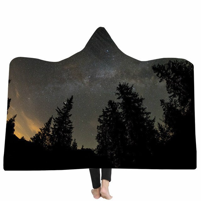 Yoga mat Hooded Blanket - The Hoodie Store